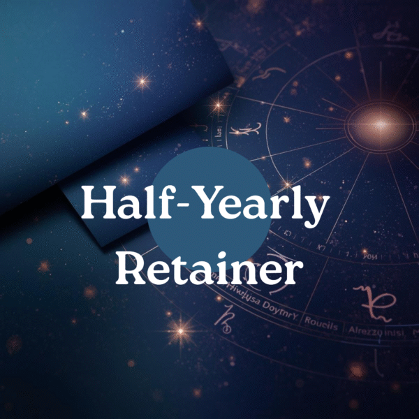 Half-Year Retainer (6 Sessions)