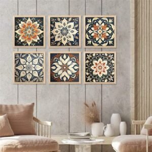 Mystic Labyrinth Mandala Wall Hanging