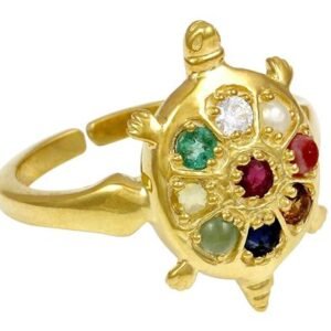 Navaratna Panchdhatu Adjustable Ring