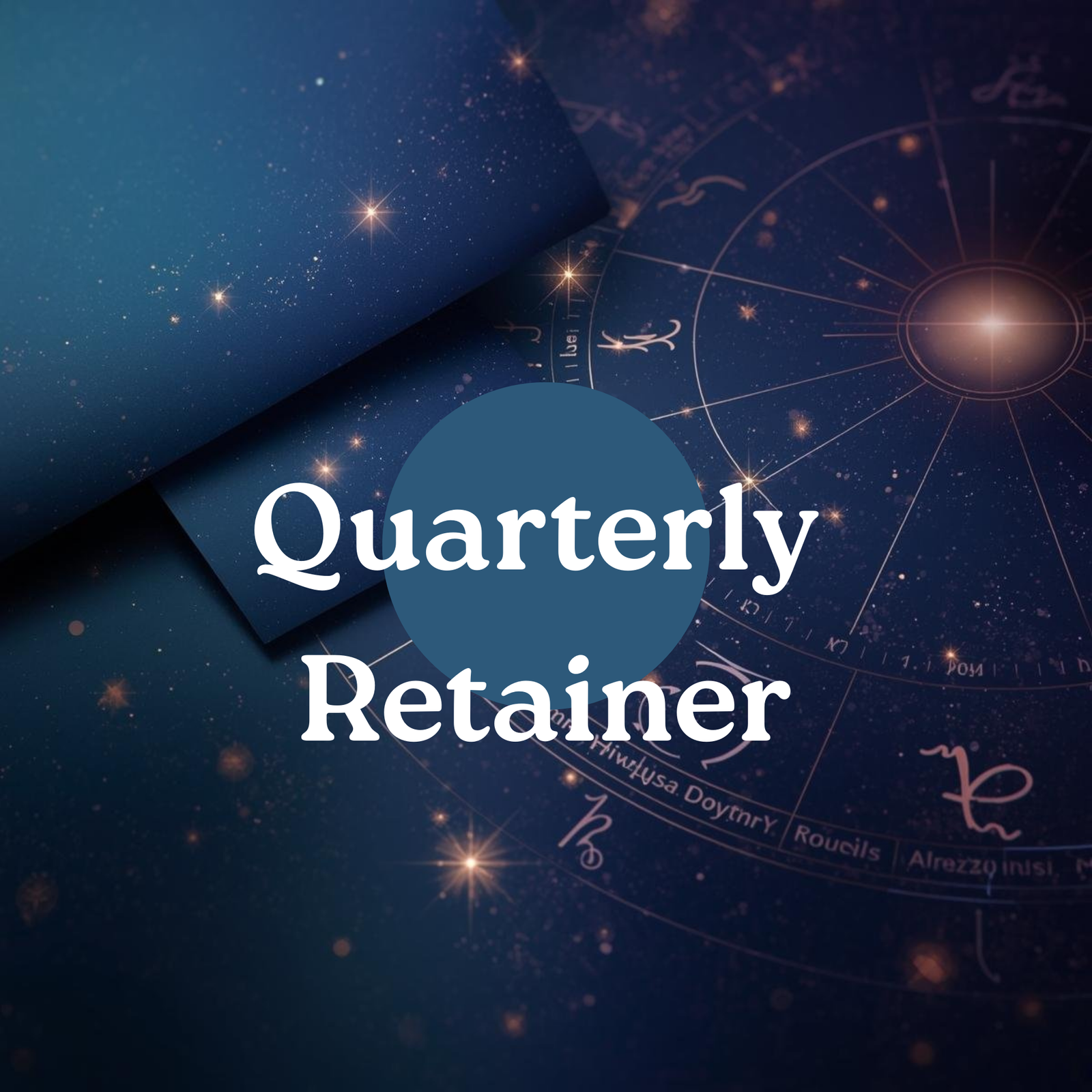 Quarterly Retainer (3 Sessions)