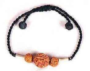 Rudraksha Kids Bracelet (3-Bead)